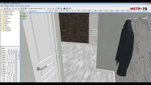 Крутая перепланировка хрущевки в программе Sweet Home 3D