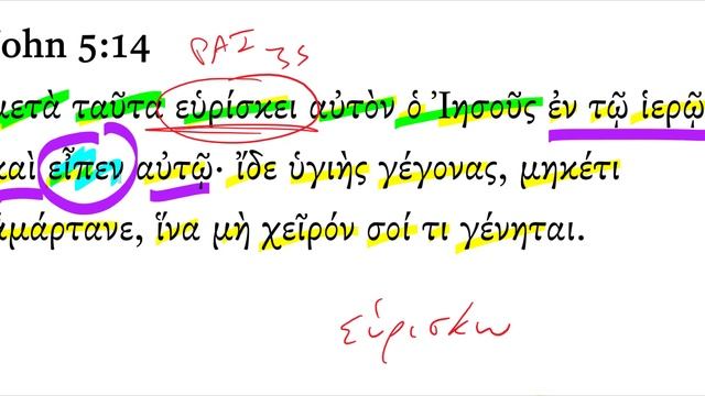 John 5:14 смотреть онлайн