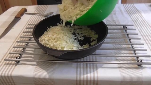 пирог с капустой на сметане