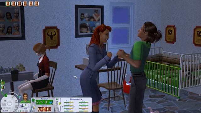 #26 ?? Вверх по карьерной лестнице! / "ПостАпокалипсис" династия Броди / Челлендж The Sims 2 смотреть онлайн