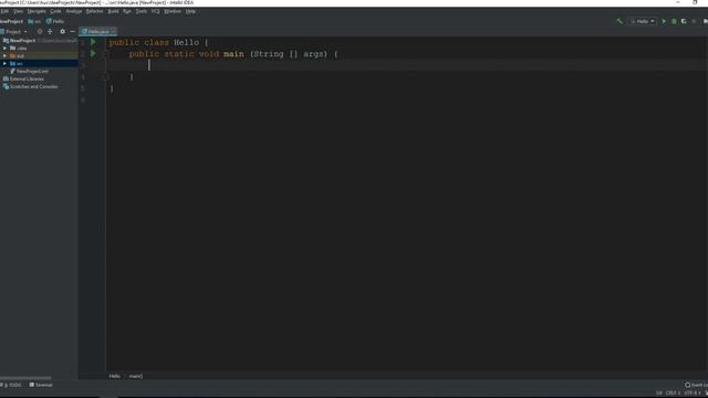 Java для начинающих №3. Первая программа на JAVA "Привет, Мир!"