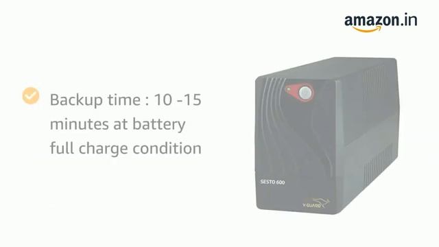#best#top#ups VGUARD UPS SESTO 600 - 600VA- Application Desktop UPS смотреть онлайн