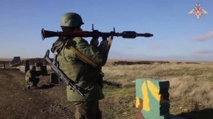 Боевая подготовка мобилизованных на полигоне ЮВО