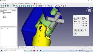 FreeCAD 0.19 | Create Assembly Practice 06 | Manipulator WB