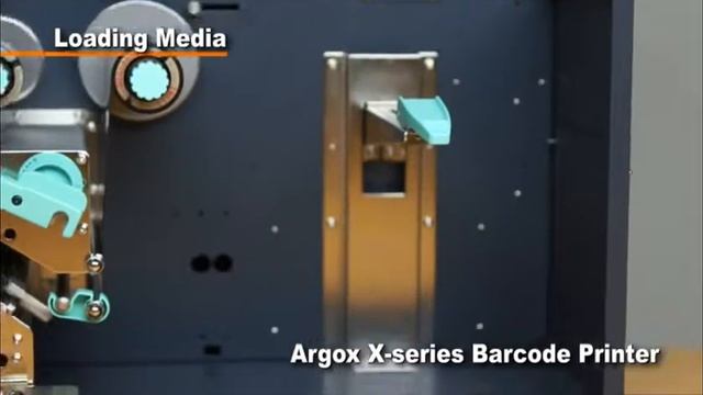Как установить рулон и риббон (красящую ленту) в принтеры Argox серии iX4