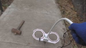 Тестирование металлоискателя Бабочка