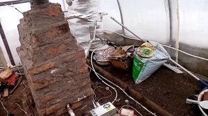 Отопление в теплице печкой на дровах. Обзор автора ?