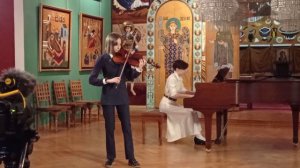 П. Сарасате, Ноктюрн-Серенада, оп. 45. Исп. Евгения Скворцова. Партия фортепиано - Зоя Чернышева