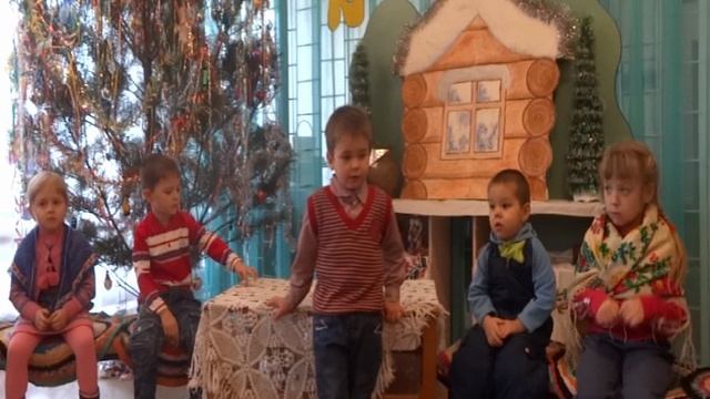 Колядки в Колбинской библиотеке