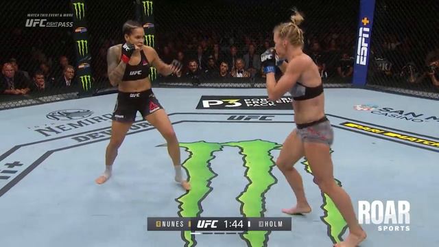 UFC 245 Free Fight Amanda Nunes vs Holly Holm смотреть онлайн