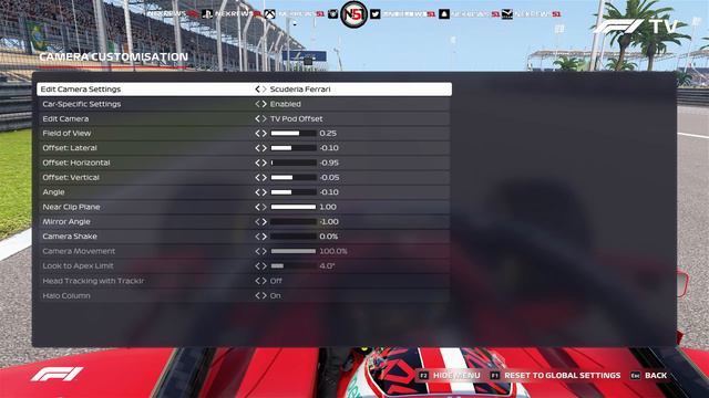 F1 2021 REALISTIC CAMERA SETTINGS TUTORIAL