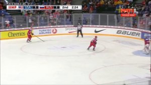 Хоккей МЧМ 2016 1/2 финала Россия США 2:1 Обзор