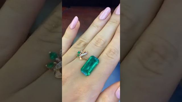 Synthetic Colombian Emeralds | Szmaragd Kolumbijski | Гидротермальный Колумбийский изумруд