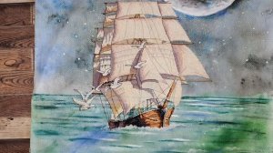 Вышивальные процессы. Моя первая многоцветка.