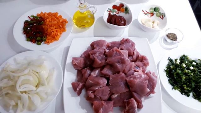 Тушеное мясо Сочное и очень вкусное!!!