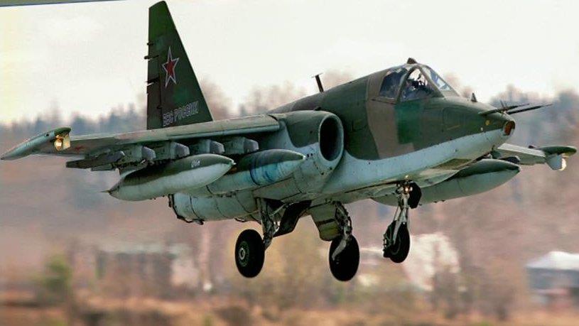 Штурмовик Су-25 потерпел крушение в Ставропольском крае