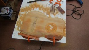 Ремонт Луначарской гитары 1961 года выпуска.