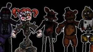 МИФЫ FNAF - ПИЦЦЕРИЯ АНИМАТРОНИКОВ ИЗ ФНАФ 6! SCRAP CLASSIC ANIMATRONICS FNAF 6!