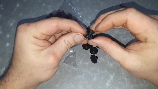 Пластиковые клипсы с алиэкспресс