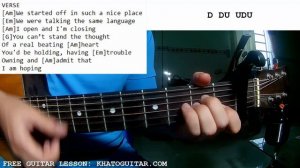 Cafuné - Tek It | Guitar Tutorial