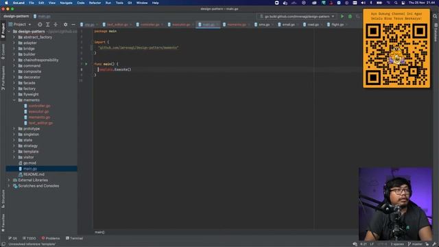 Design Pattern: Memento Pattern (Bahasa Indonesia) | CodingClass S1 ⦁ E13