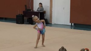 Неженец Анна. Художественная гимнастика 4 года дети