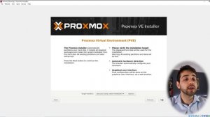 Primeiras etapas para a instalação do Proxmox. Um programa para criar e gerenciar máquinas virtuais