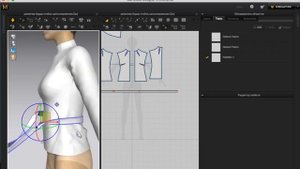 Marvelous Designer: пояс с узлом.