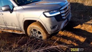 Toyota Land Cruiser 300 OffRoad and Mudding! Crawl-Control Test!