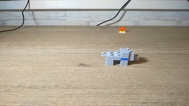 как собирать скелета иссушителя и собаку Лего minecraft. смотреть онлайн