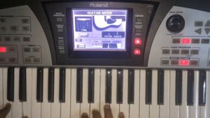Test Guitare mode - Roland E50