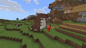 Minecraft BOSSES VS Modular Bosses ADDON [WITHER STORM VS GIANT SANDWORM]