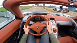 Porsche Carrera GT 5 7 V10 POV Test Drive by AutoTopNL 720p