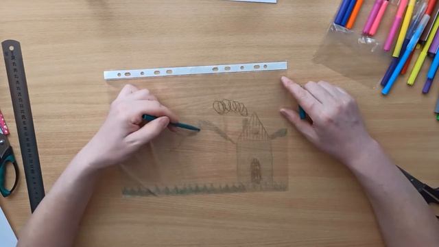 Волшебная картинка с фонариком или картинка с фокусом