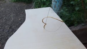 Нихромовый резак в работе