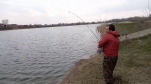 3.04.21 щука на мертвую рыбку