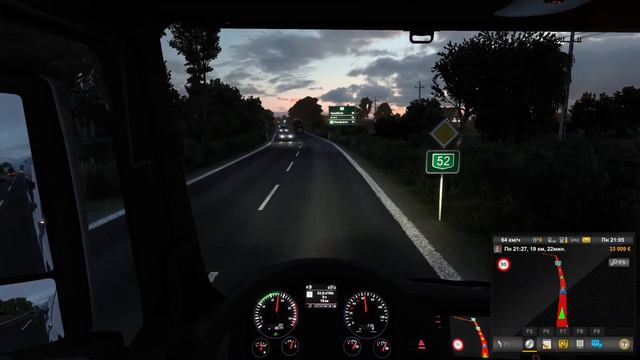 Серия #41 | Венгрия Ер. 3 (масштаб 1:3) | Euro Truck Simulator 2 | Игровой сериал | ETS2 1.47 смотреть онлайн