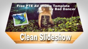 Free PTE AV Studio Pro project - Clean Slideshow ID 18072024