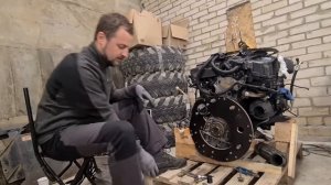 Свап мотора ZD30 - BMW M57 DIY на Nissan Patrol Y61 - Переходная плита