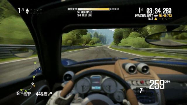 NFS Shift 2 - Pagani Huayra (cockpit view) смотреть онлайн