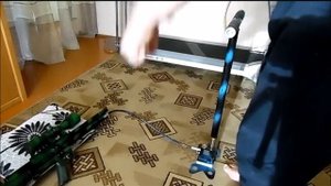 Как накачать насосом пневматическую винтовку