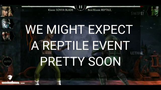 klassic reptile event | mortal Kombat mobile | mk mobile update