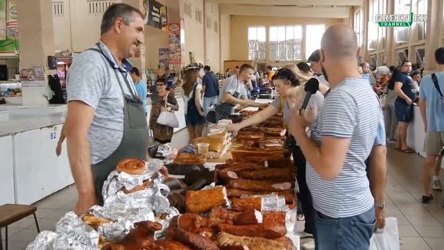 Одесса, Привоз. Анекдот - Лайфхак про завтрак №34 - Анекдоты от Новицкого смотреть онлайн