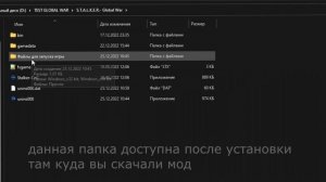 Гайд по установке модификации S.T.A.L.K.E.R.: Global War