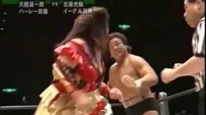 Genichiro Tenryu & Harley Saito vs. Mitsuteru Kitahara &  Eagle Sawai