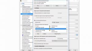 ARCHICAD 22 - Layer Mapping at IFC Model Import