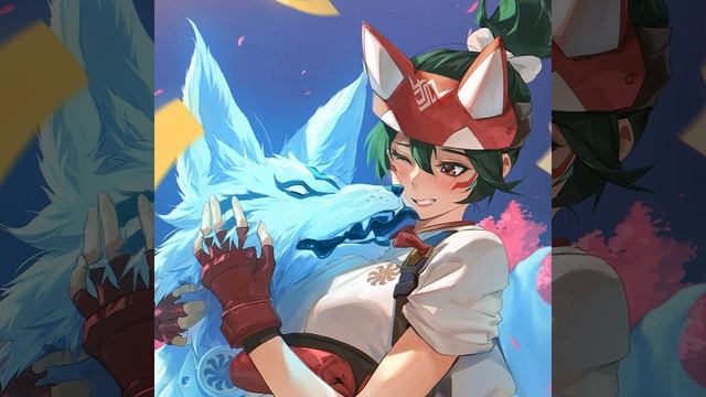 What Does The Fox Say? Kiriko Overwatch (Latino) Cover AI