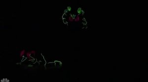 Самый лучший танец в светящихся костюмах!!!