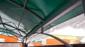 Обрушение навеса. Ошибки строительства