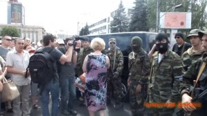 Батальон  "Восток" выдвигается на передовую / The battalion "Vostok" pushed to the front